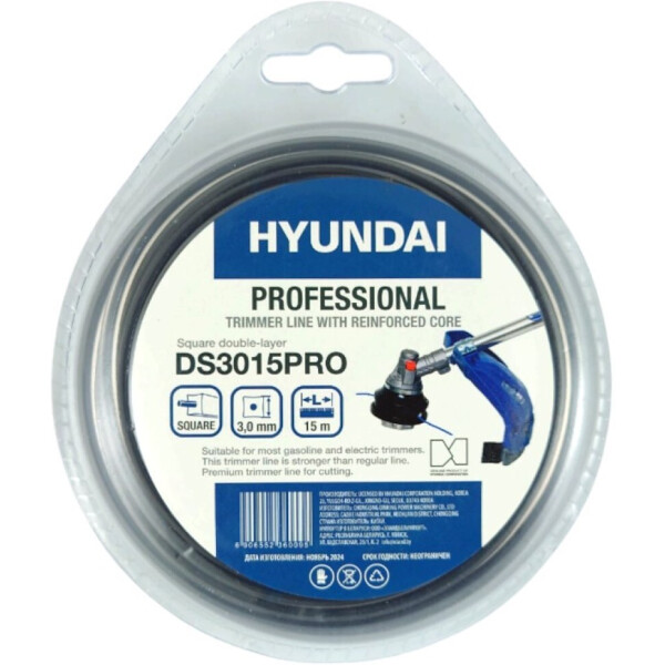 Леска для триммера HYUNDAI DS-3015 PRO