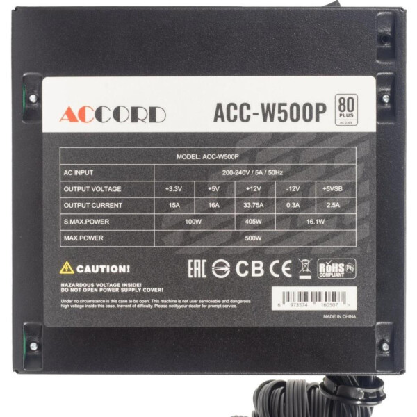 Блок питания Accord ACC-W500P Блок питания Accord ACC-W500P