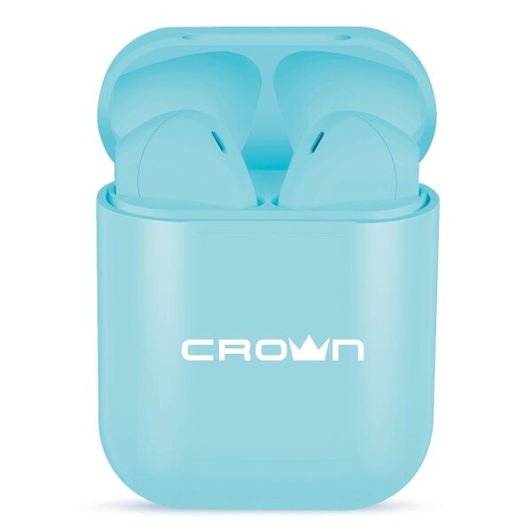

Наушники CrownMicro, Наушники CrownMicro CMTWS-5005 (голубой)