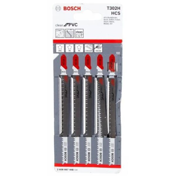 

Оснастка для инструмента Bosch, Набор пильных полотен Bosch 2608667448