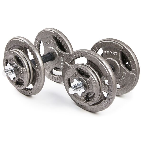 

Гантели, гири, штанги Atlas Sport, Набор гантелей Atlas Sport Hammertone 2х16.5 кг