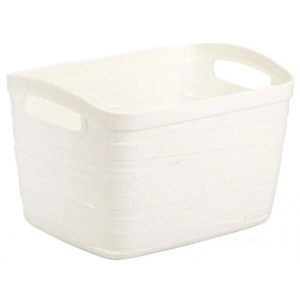 

Товары для хранения CURVER, Корзина Curver Ribbon 40L (белый) 226273