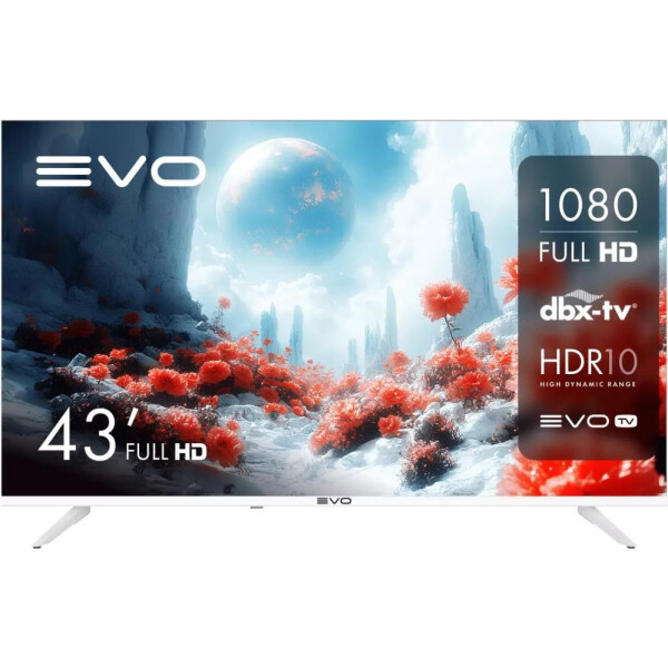 Телевизор Evo TV 43 White