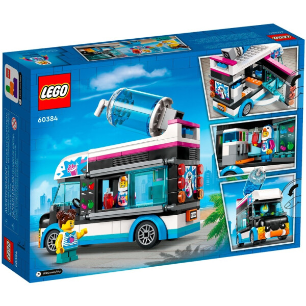 Конструктор LEGO City 60384 Фургон для шейков Пингвин Конструктор LEGO City 60384 Фургон для шейков Пингвин