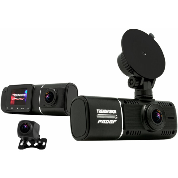 Видеорегистратор TrendVision Proof PRO 3CH черный