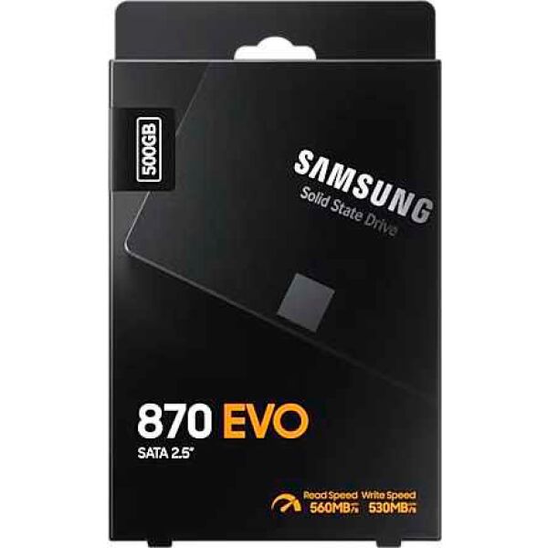 SSD Samsung 870 Evo 500GB MZ-77E500BW SSD Samsung 870 Evo 500GB MZ-77E500BW