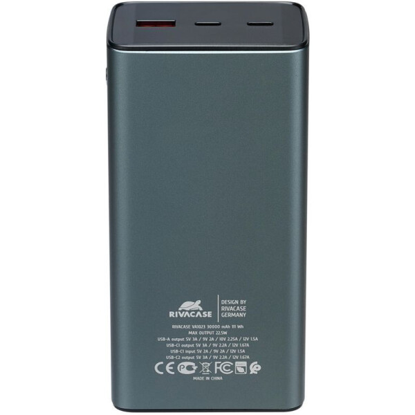 Внешний аккумулятор RIVACASE VA1023 (30000mAh) Внешний аккумулятор RIVACASE VA1023 (30000mAh)