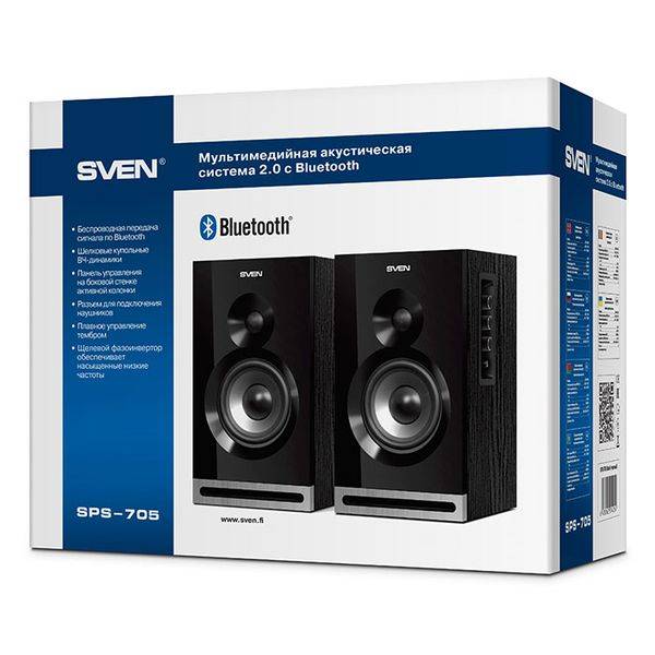 Акустическая система SVEN SPS-705 Black Акустическая система SVEN SPS-705 Black