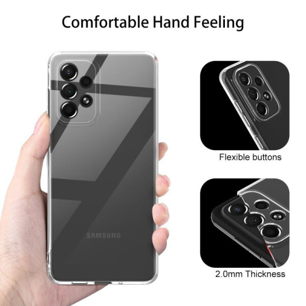 Бампер Bingo TPU 2.0mm для SAMSUNG A73 5G Белый Бампер Bingo TPU 2.0mm для SAMSUNG A73 5G Белый