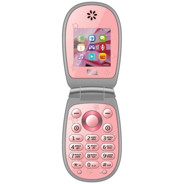 Мобильный телефон BQ-Mobile BQM-1410 Flower Розовый Мобильный телефон BQ-Mobile BQM-1410 Flower Розовый