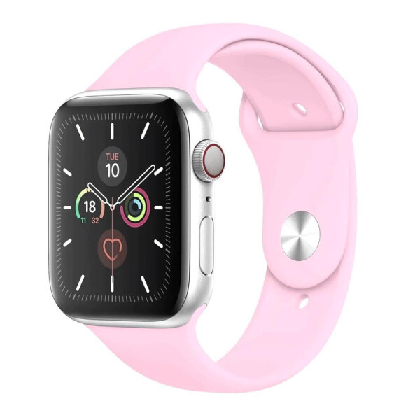 Ремешок Bingo Silicone для APPLE Watch 42/44/45mm (S) Розовый
