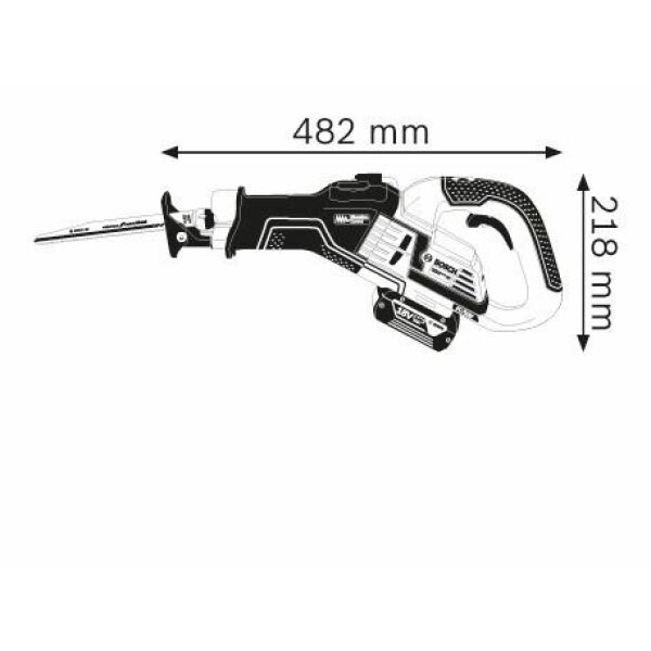 Сабельная пила Bosch GSA 18V-32 Professional (06016A8102) Сабельная пила Bosch GSA 18V-32 Professional (06016A8102)