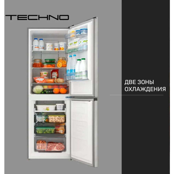 Холодильник TECHNO FN2-31 (серебристый) Холодильник TECHNO FN2-31 (серебристый)