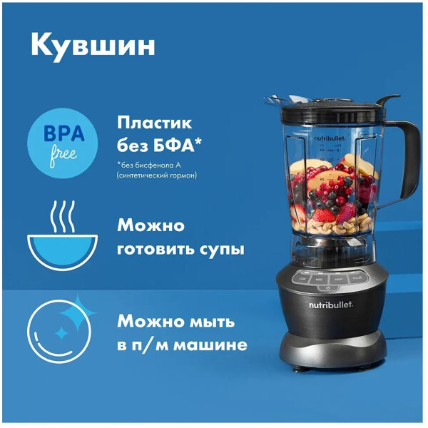 Блендер NutriBullet NBF400DG Блендер NutriBullet NBF400DG