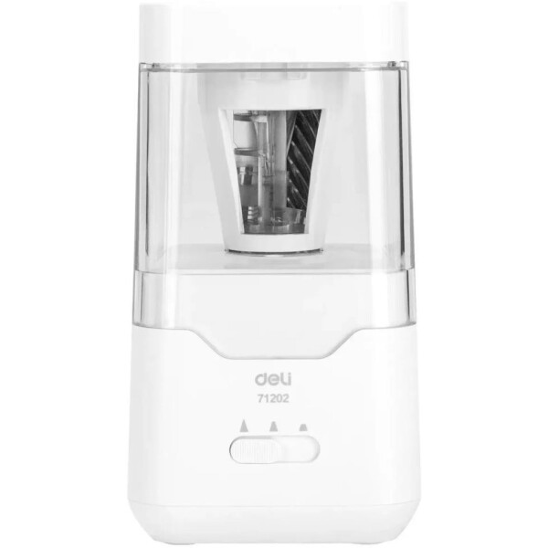 Точилка электрическая Deli E71202 (белый)