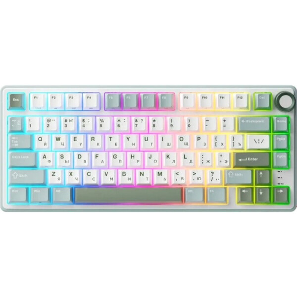 Клавиатура Royal Kludge R75 Skycyan (K silver switch)