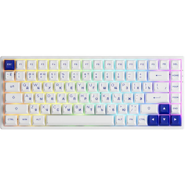 

Клавиатуры Akko, Клавиатура Akko 3084B Plus White & Blue 1561221 (Akko CS Jelly Pink)