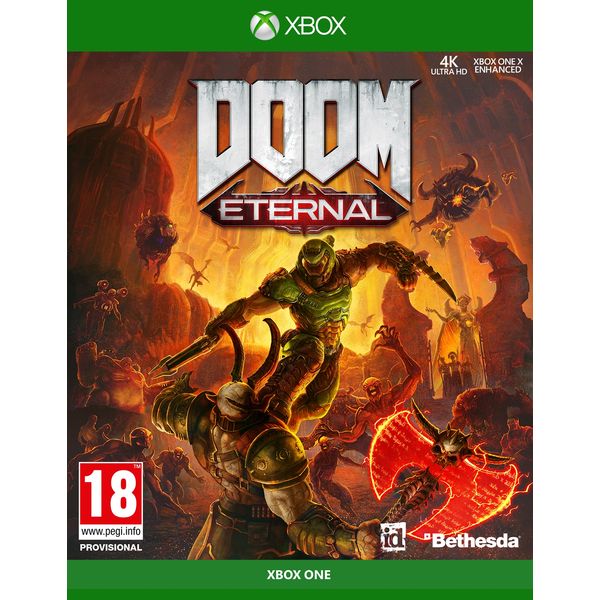 

Игровые диски Игра DOOM Eternal [Xbox One, русская версия], Игра DOOM Eternal [Xbox One, русская версия]