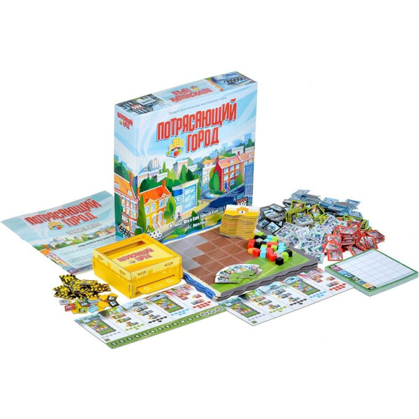 Настольная игра Мир Хобби Потрясающий город 915864 Настольная игра Мир Хобби Потрясающий город 915864