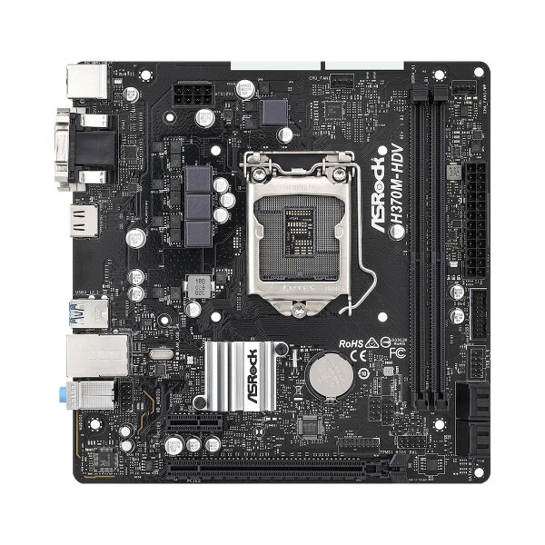 

Материнские платы ASRock, Материнская плата ASRock H370M-HDV