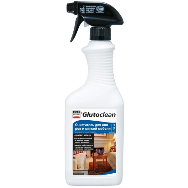 Средство PUFAS GLUTOCLEAN очиститель для ковров и мягкой мебели (000075728)