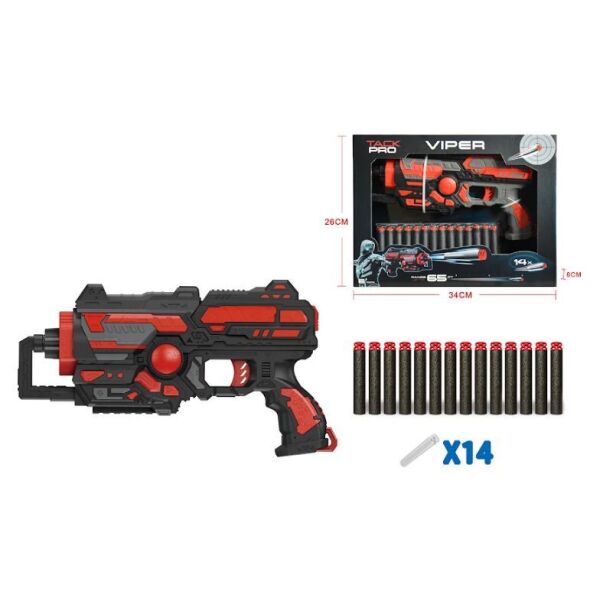 

Игры, игрушки TACK PRO, Бластер TACK PRO Пистолет FJ8891