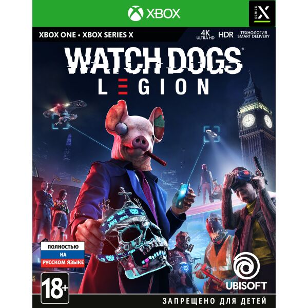 

Игровые диски Игра Watch_Dogs: Legion [Xbox One, русская версия], Игра Watch_Dogs: Legion [Xbox One, русская версия]