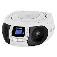 Магнитола TELEFUNKEN TF-CSRP3498B (белый с черным) Магнитола TELEFUNKEN TF-CSRP3498B (белый с черным)