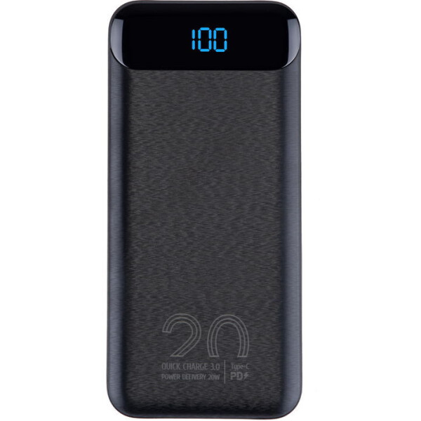 Внешний аккумулятор с дисплеем RIVACASE VA2580 (20000 mAh) черный Внешний аккумулятор с дисплеем RIVACASE VA2580 (20000 mAh) черный