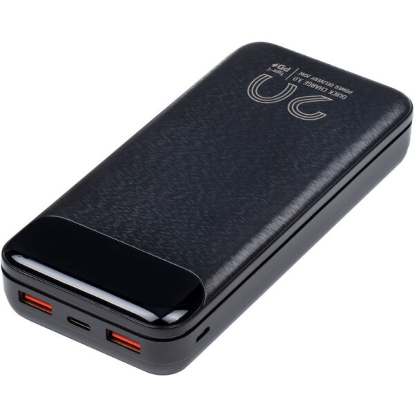 Внешний аккумулятор с дисплеем RIVACASE VA2580 (20000 mAh) черный Внешний аккумулятор с дисплеем RIVACASE VA2580 (20000 mAh) черный