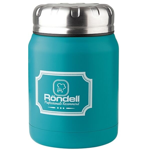 

Посуда для чая и кофе RONDELL, Термос для еды Rondell Turquoise Picnic RDS-944