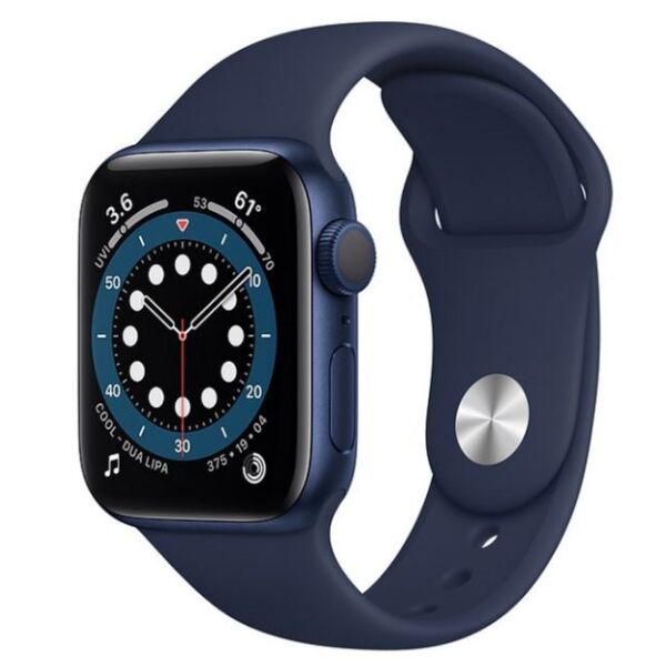 

Умные часы Apple, Смарт-часы APPLE Watch Series 6 Aluminium Case with Deep Navy Sport Band 40mm (MG143UL/A)