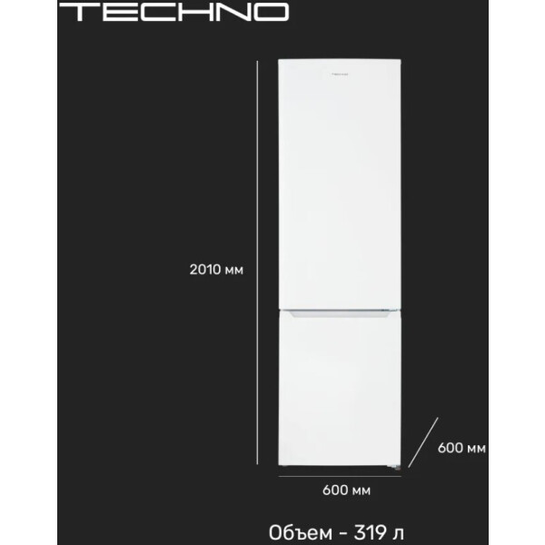 Холодильник TECHNO FN2-43 Холодильник TECHNO FN2-43