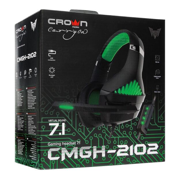 Наушники CrownMicro CMGH-2102 Наушники CrownMicro CMGH-2102