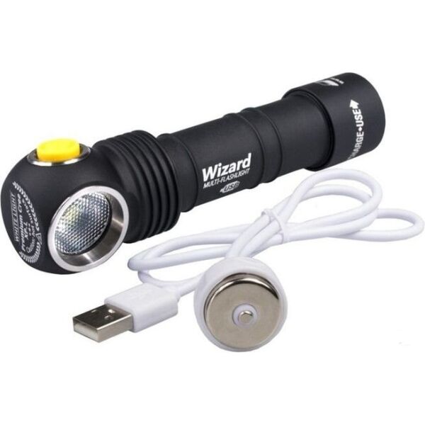 

Фонари Armytek, Фонарь Armytek Wizard WR Magnet USB (теплый)