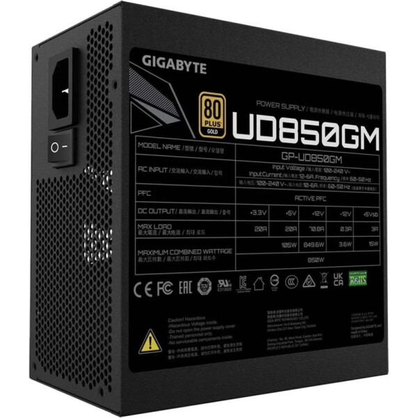 Блок питания Gigabyte UD850GM Блок питания Gigabyte UD850GM