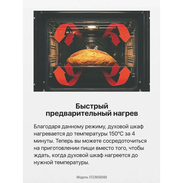 Кухонная плита Hansa FCCM58088 Кухонная плита Hansa FCCM58088