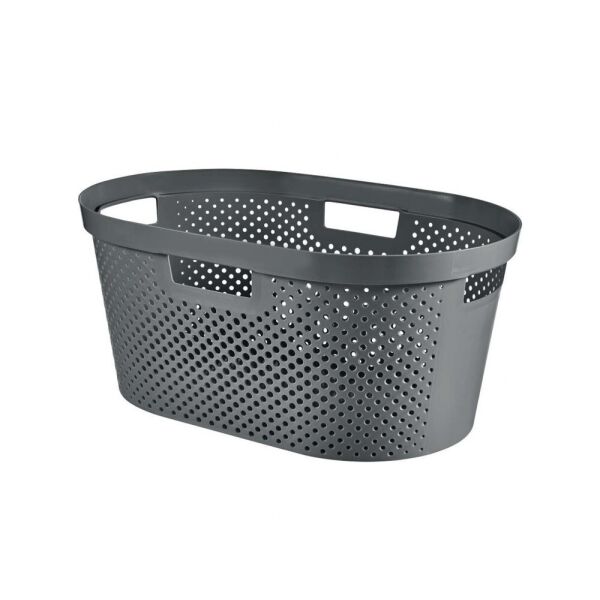

Товары для хранения CURVER, Корзина для белья Curver Infinity 40L графит (245675)