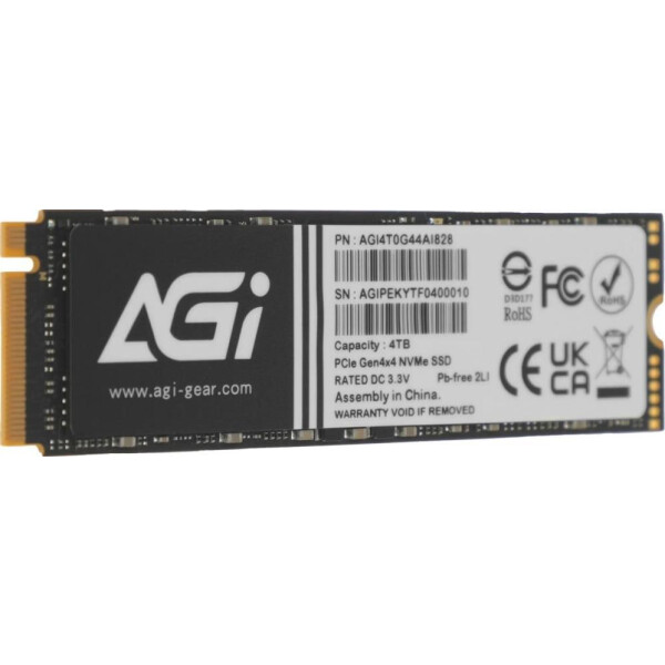 Накопитель SSD AGi AGI4T0G44AI828-CB Накопитель SSD AGi AGI4T0G44AI828-CB