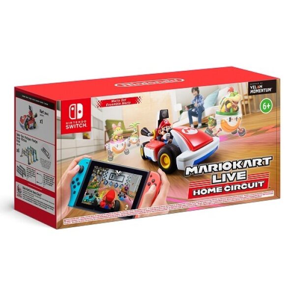 

Аксессуары для Nintendo NINTENDO SWITCH, Игра Mario Kart Live: Home Circuit. Набор Mario для Nintendo Switch