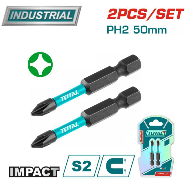 Набор ударных бит Total TACIM71PH250 (2 шт)