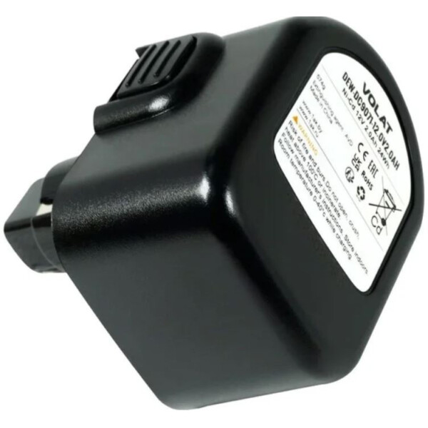 Аккумуляторная батарея VOLAT для DeWalt 12.0V 2.0AH (Ni-Cd) DEW-DC9071 Аккумуляторная батарея VOLAT для DeWalt 12.0V 2.0AH (Ni-Cd) DEW-DC9071