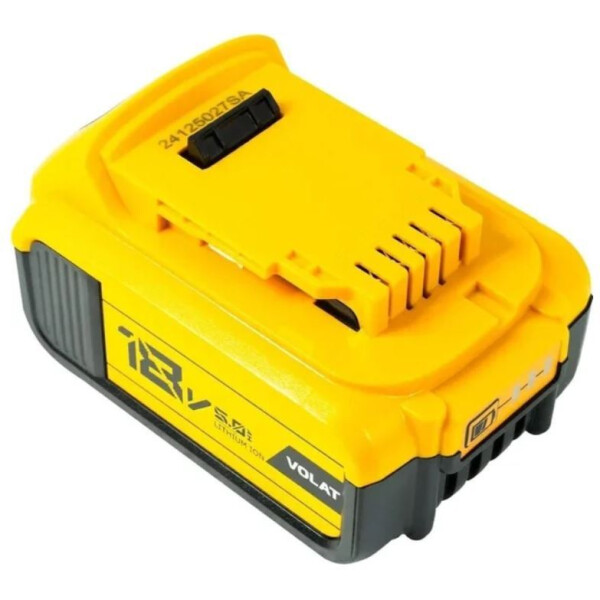Аккумуляторная батарея VOLAT для DeWalt 18.0V 5.0AH (Li-ion) DEW-DCB184 Аккумуляторная батарея VOLAT для DeWalt 18.0V 5.0AH (Li-ion) DEW-DCB184
