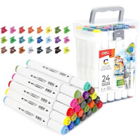 Набор маркеров для скетчинга Deli Color Emotion E70803-24 Набор маркеров для скетчинга Deli Color Emotion E70803-24
