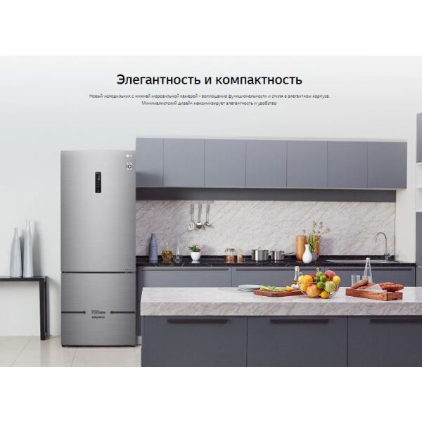 Холодильник LG DoorCooling+ GC-B569PBCM