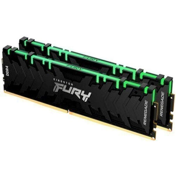 

Оперативная память KINGSTON, Оперативная память Kingston Fury Renegade RGB KF432C16RB1AK2/32