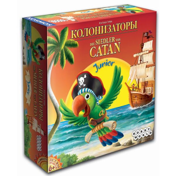 

Игры, игрушки Мир Хобби, Настольная игра HOBBYWORLD Колонизаторы Junior 2014 (1270)