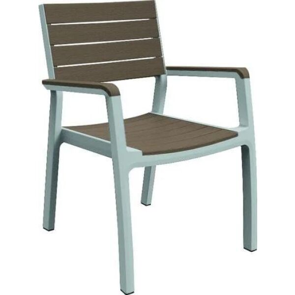 

Мебель для туризма и отдыха Keter, Стул Keter Harmony Armchair (белый/капучино)