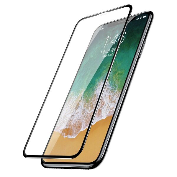 

Защитные пленки CASE, Защитное стекло CASE 3D Rubber для Apple iPhone X / XS / 11Pro (черный)
