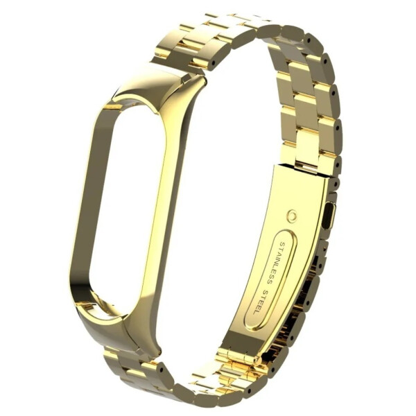 Ремешок Bingo Stainless для Xiaomi Mi Band 5 Золотистый Ремешок Bingo Stainless для Xiaomi Mi Band 5 Золотистый
